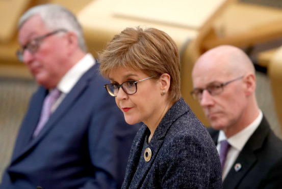 First Minister Nicola Sturgeon