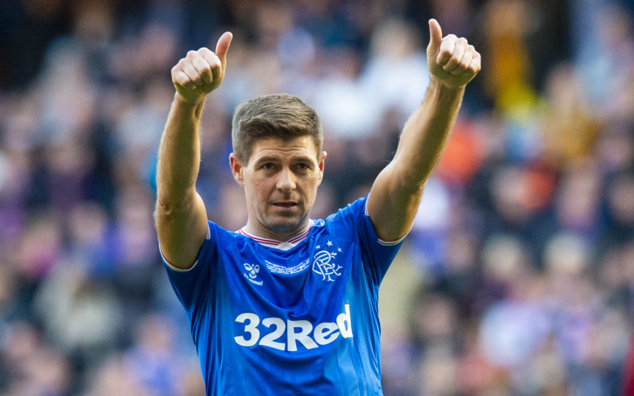 Rangers boss Steven Gerrard