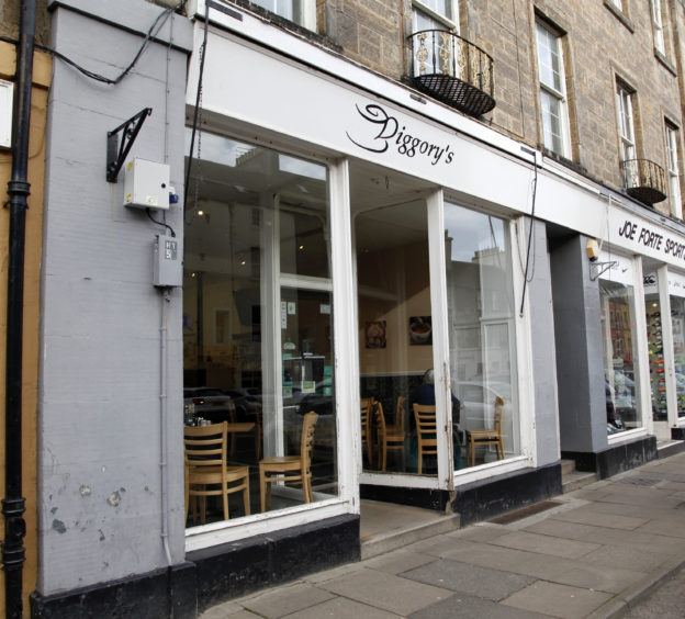 Diggory's in Haddington, East Lothian