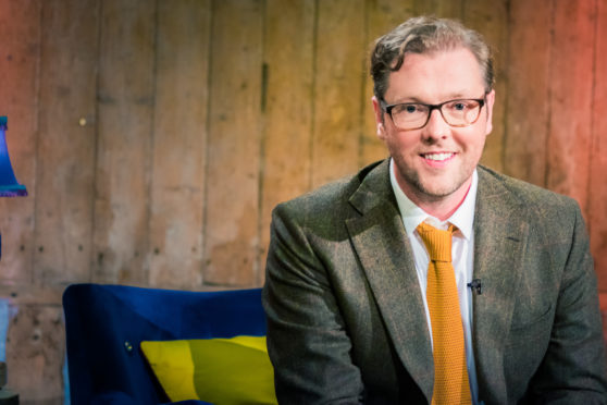 The Big Scottish Book Club host Damian Barr