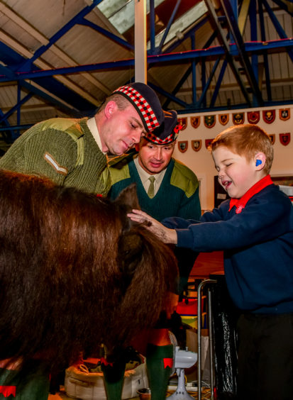 Royal Blind pupils visit Lady Haig's Poppy Factory