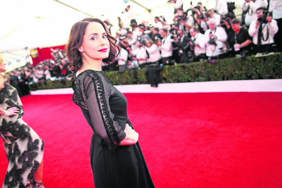 Actress Laura Fraser attends 20th Annual Screen Actors Guild Awards at The Shrine Auditorium in Los Angeles, California.