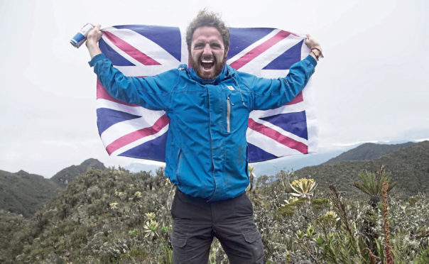 Thomas Palmer at Nevado De Huila, Colombia