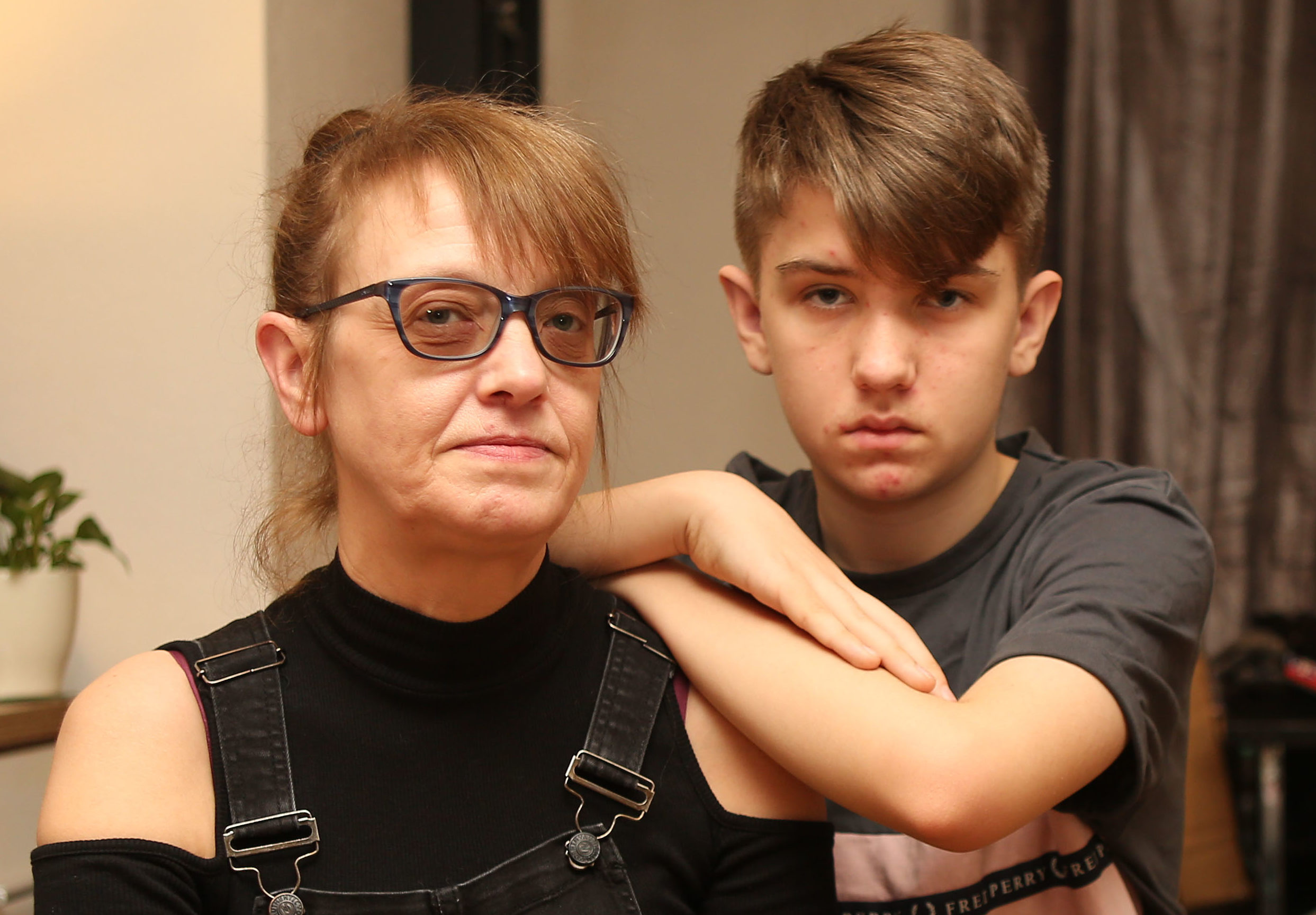 Caroline MacDonald and her son Mac, 14, are still grieving the loss of Shaun