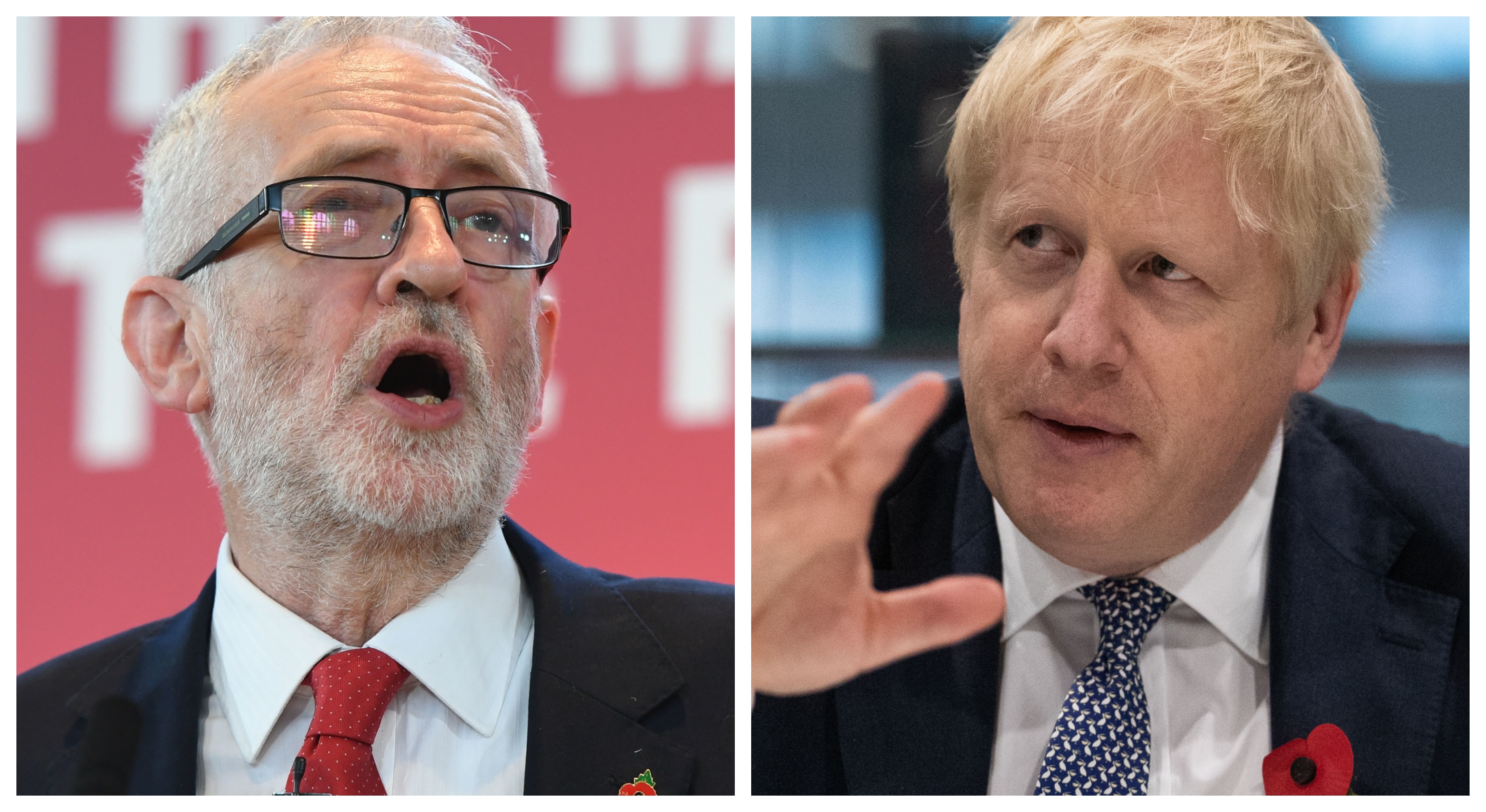 Jeremy Corbyn and Boris Johnson will face each other in a live TV debate