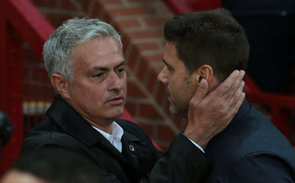 Jose Mourinho and Mauricio Pochettino