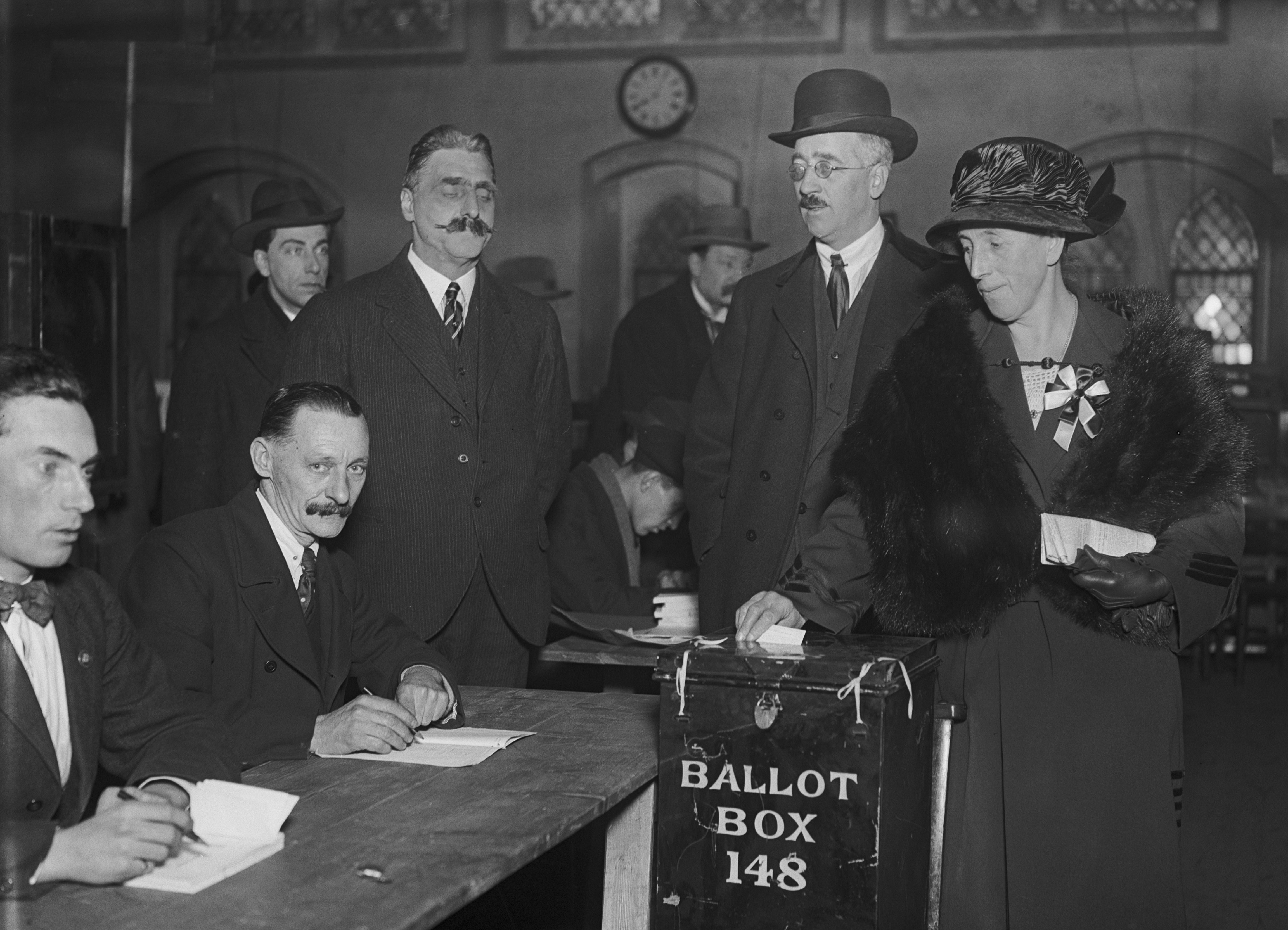 Voting in the 1923 General Election