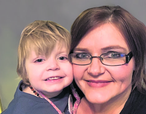 Parents’ spokesperson Charmaine Lacock with her daughter Paige.