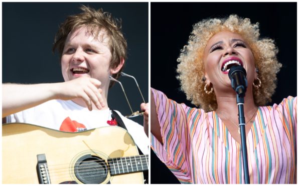 Lewis Capaldi and Emeli Sandé