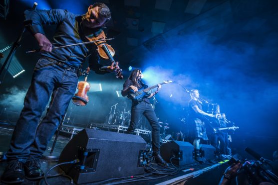 Skerryvore on stage