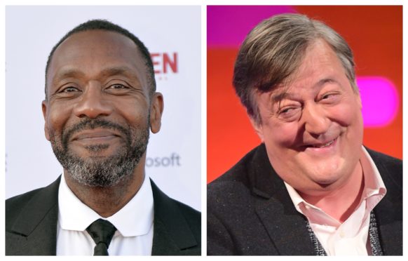 Sir Lenny Henry and Stephen Fry