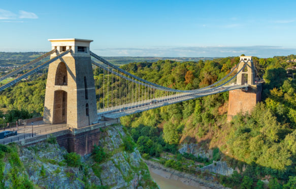 Clifton Suspension Bridge,
Bristol