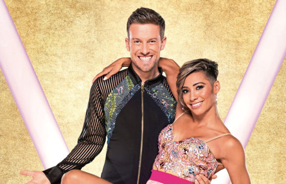 Chris Ramsey and partner Karen Hauer