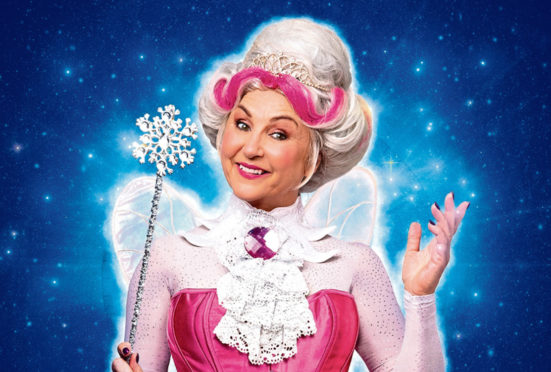 Lesley's set to make her panto debut as The Fairy Godmother