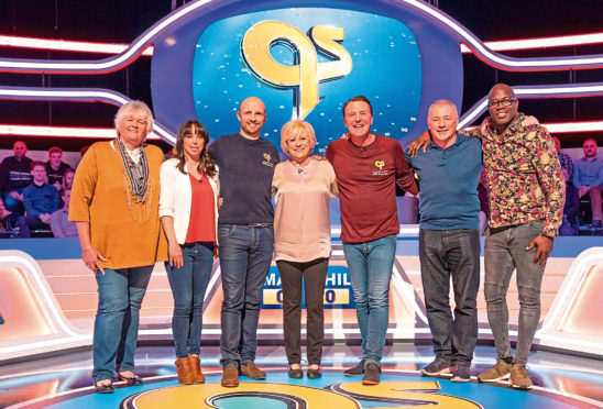 50 not out: Laura Davies, Beth Tweddle, Matt Dawson, Sue Barker, Phil Tufnell, Ally McCoist and Martin Offiah on A Question Of Sport’s anniversary show (Friday at 7.30pm on BBC1)