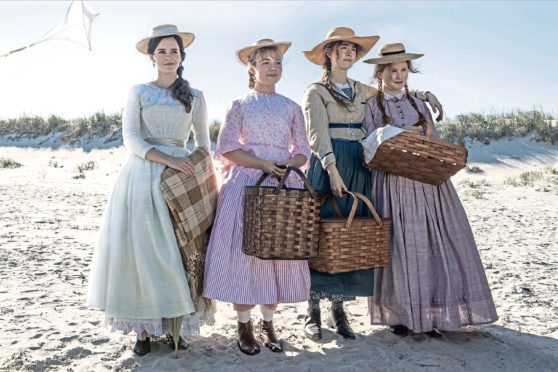 From left, Emma Watson, Florence Pugh, Saoirse Ronan and Eliza Scanlen star in the latest Little Women movie