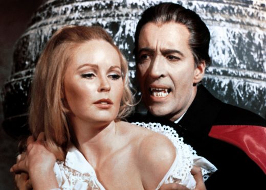 Christopher Lee stars as Count Dracula in the famous 1958 version of Bram Stoker’s gothic horror novel.