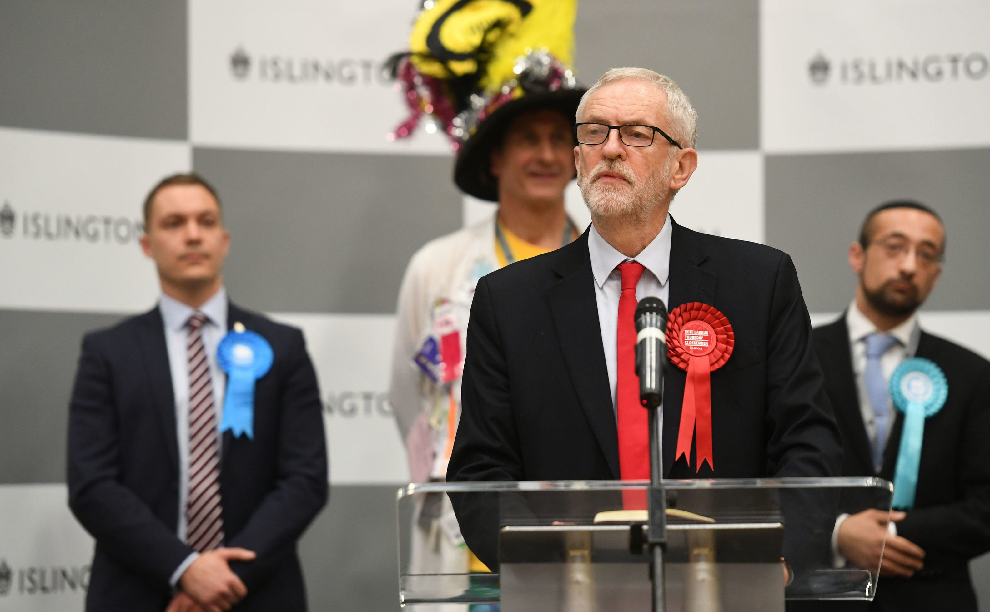 Labour leader Jeremy Corbyn announced he'd step down following the party's disastrous election results