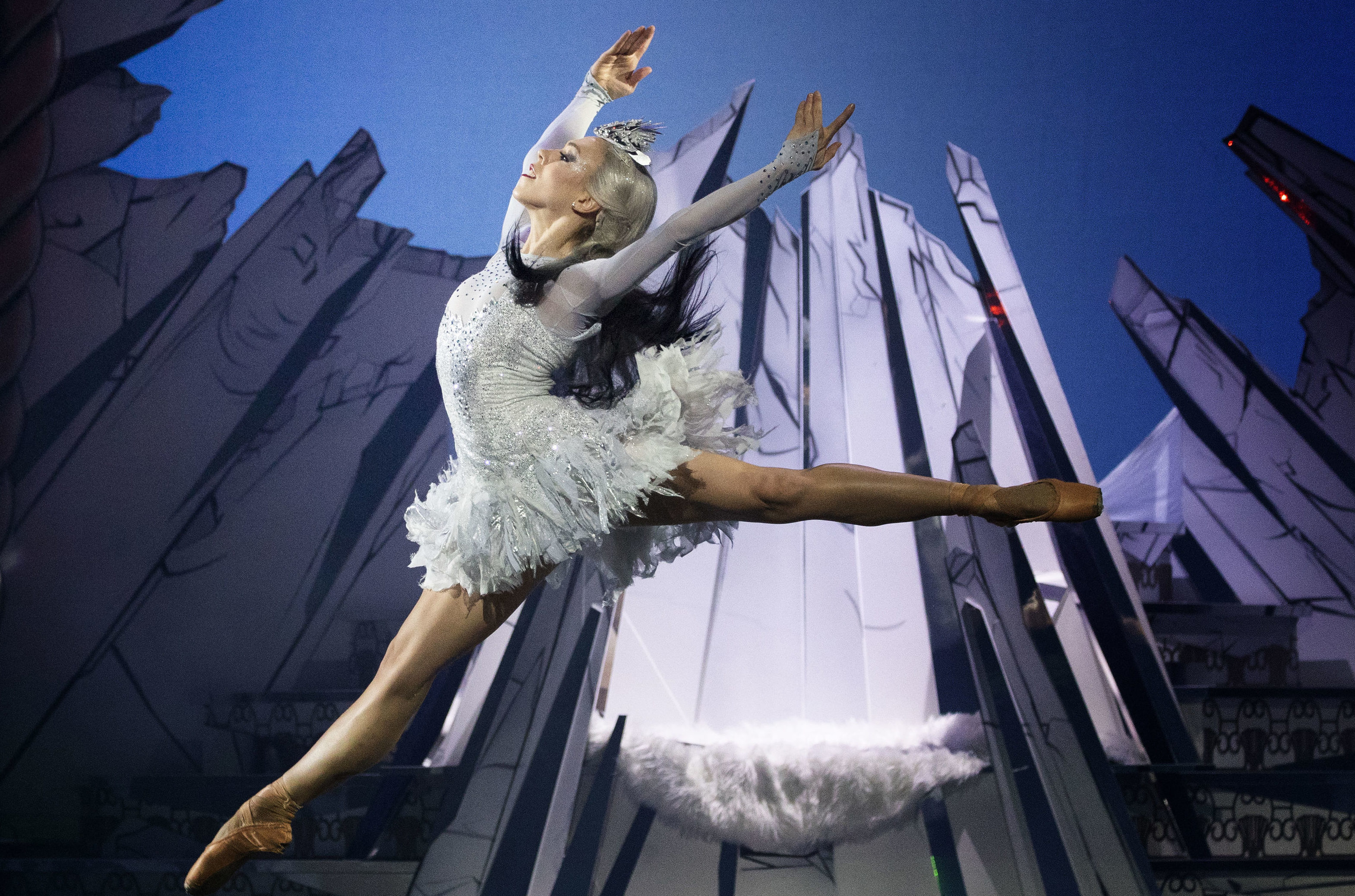 Constance Devernay stars as the Snow Queen in the Scottish Ballet production