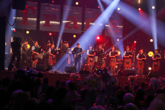 Skerryvore open the night's event