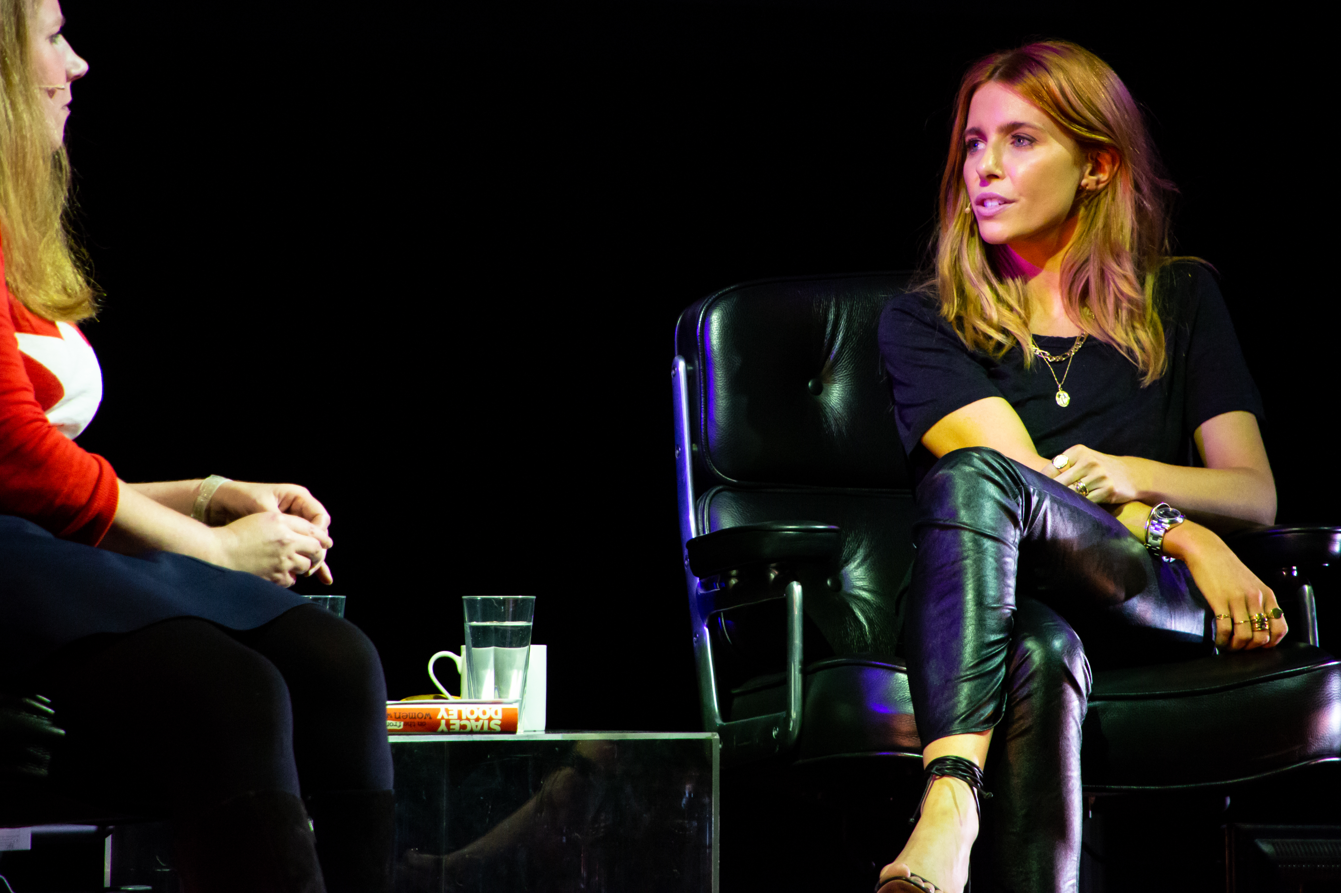 Stacey Dooley on stage