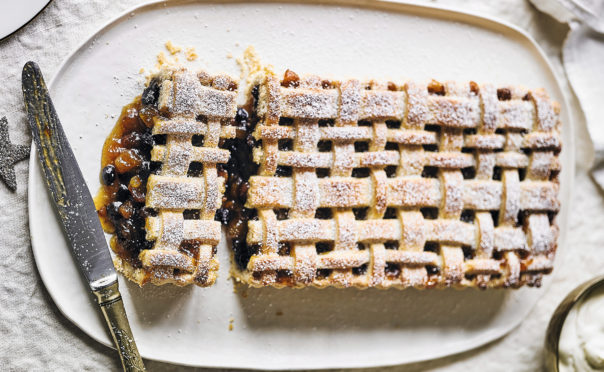 Lattice Topped Mince Pie