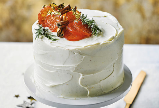 Spice Citrus Christmas Cake