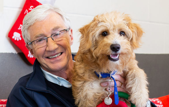 Paul O'Grady with dog Boo