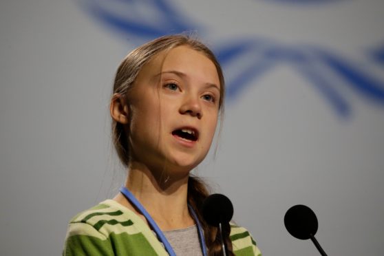 Swedish climate activist Greta Thunberg