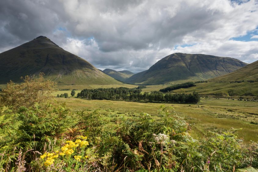 The great outdoors: Route up perfect pyramid of Beinn Dorain is a ...