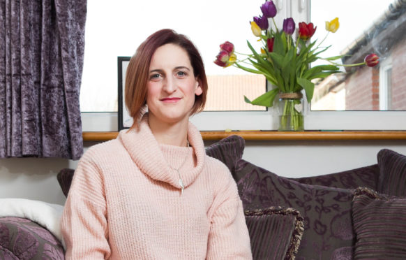 Louise Ross was diagnosed with cancer, but it was caught at an early stage when she had her regular smear test