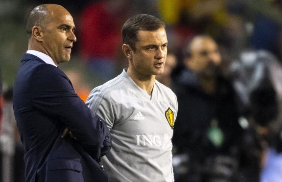 Shaun Maloney and Roberto Martinez are now working together for Belgium, some 20 years after they arrived on the Scottish football scene