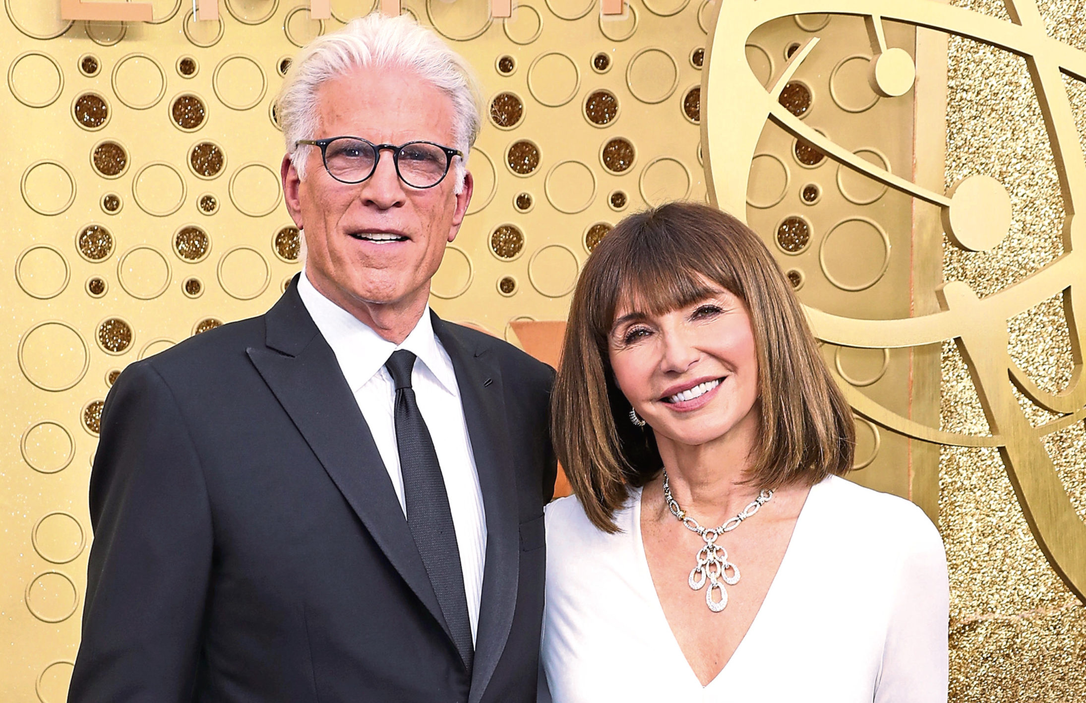 Ted Danson and Mary Steenburgen at the Emmys