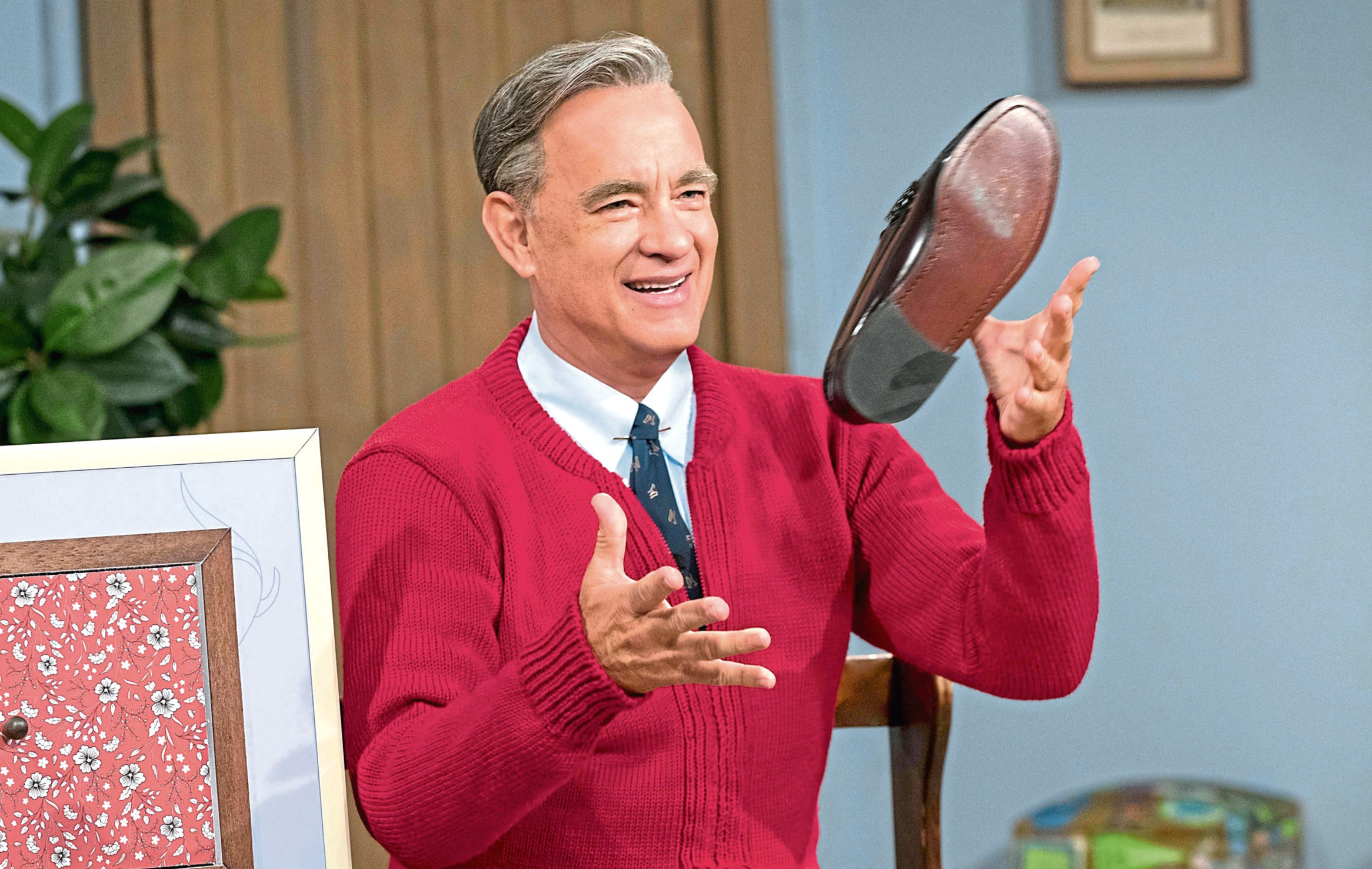 Tom Hanks stars as puppeteer, producer, Presbyterian minister and US television personality Fred Rogers