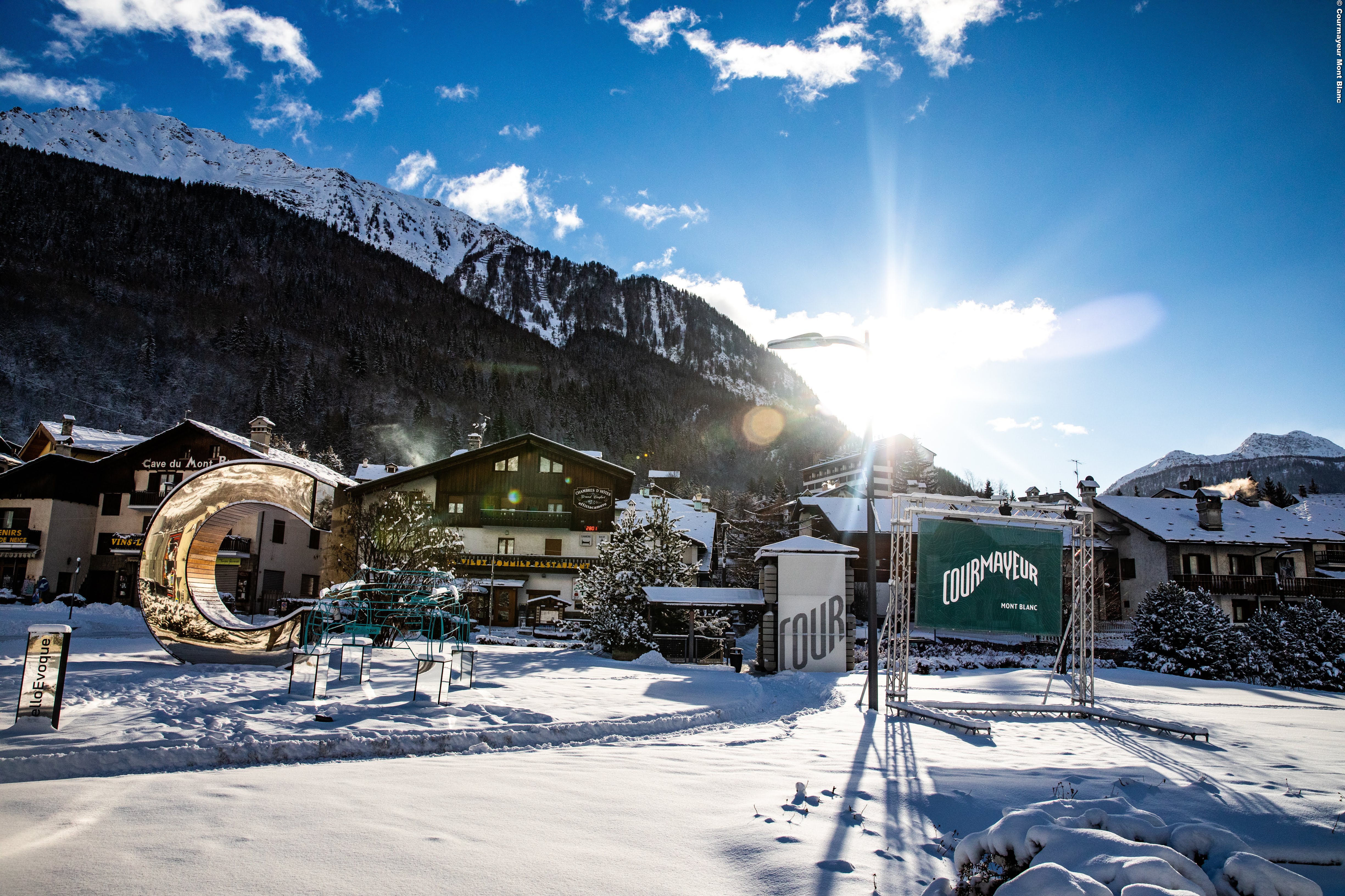 Courmayeur in the Italian Alps is well worth exploring