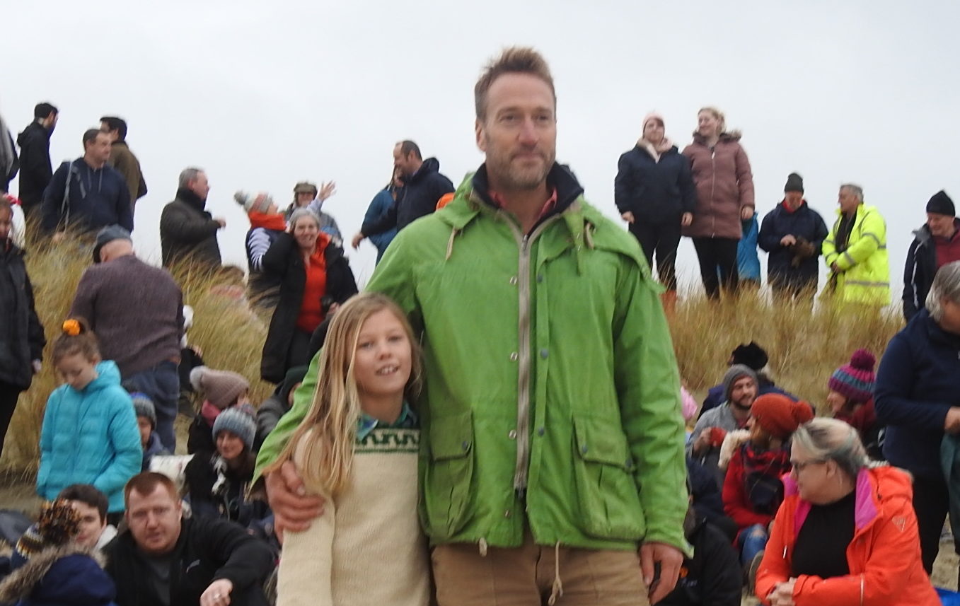 Ben Fogle with daughter Iona