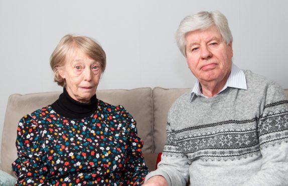 Jane and Gerry McGladrigan at home in Cumbernauld