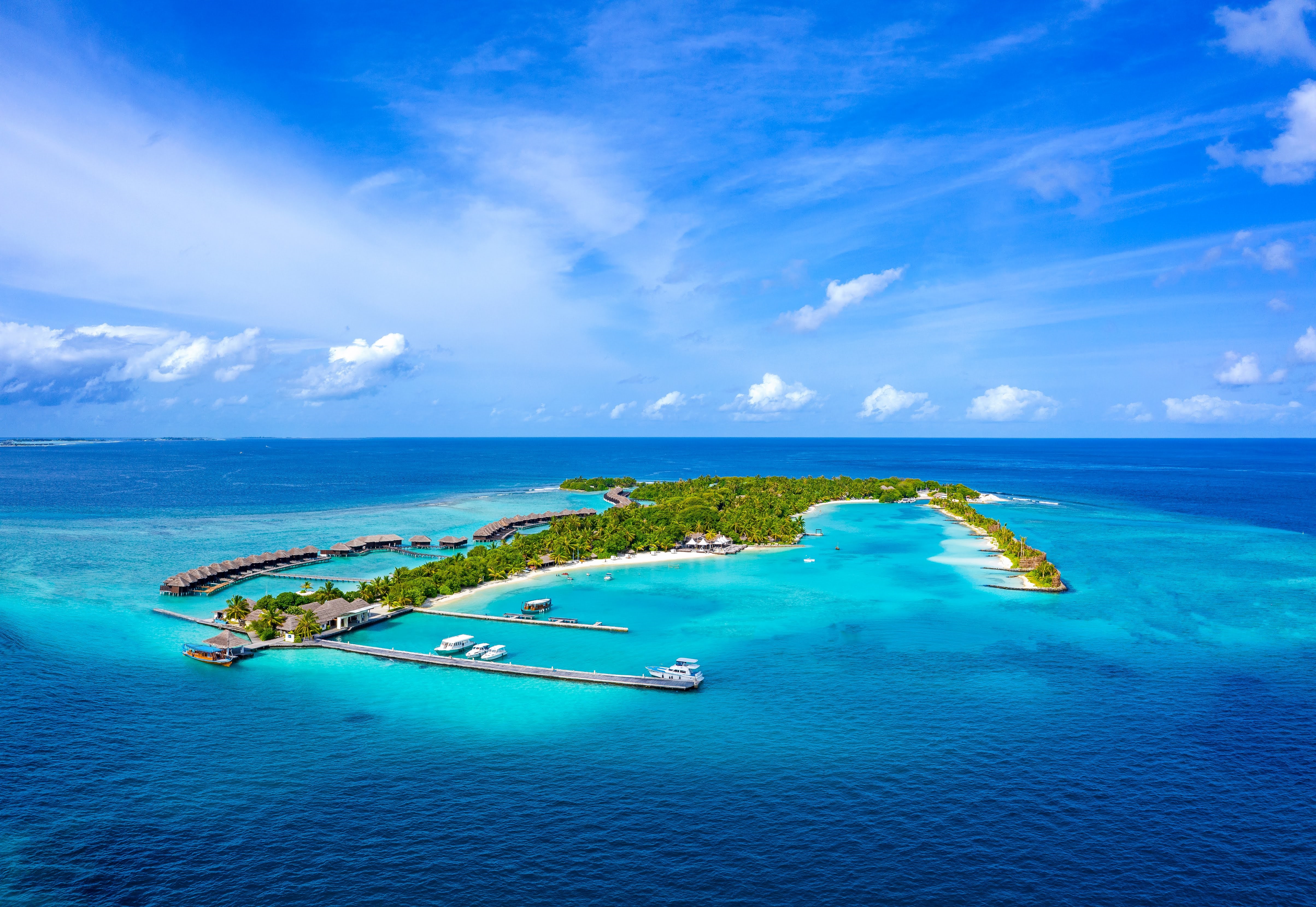 Beautiful, clear waters and pristine sandy beaches make Furanafushi island in The Maldives a stunning destination