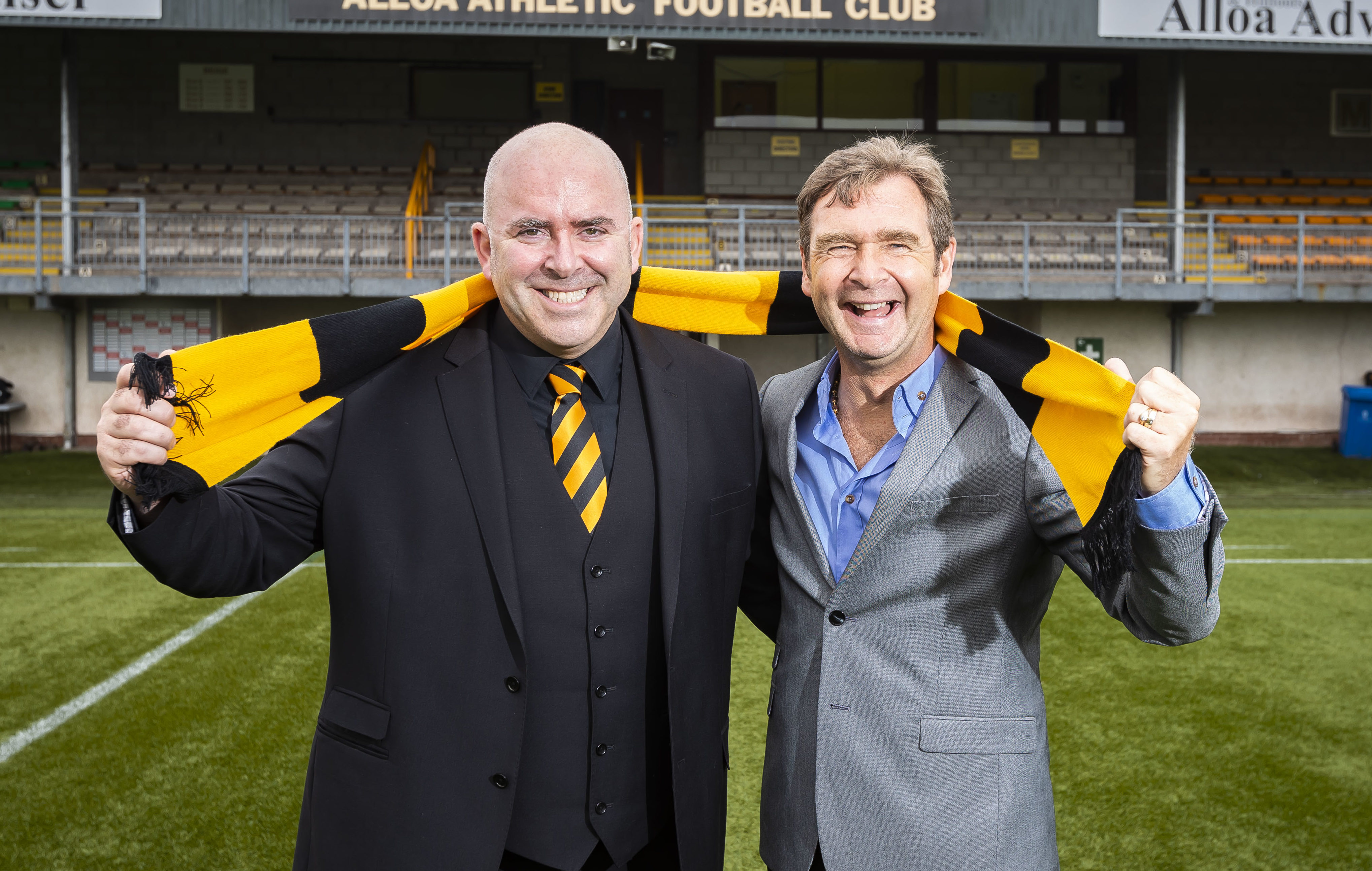 Mike Mulraney was delighted to be able to tempt Peter Grant to take up the reins at Alloa
