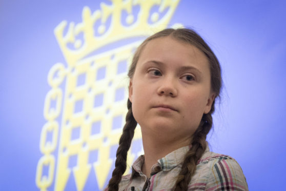 Swedish climate activist Greta Thunberg.