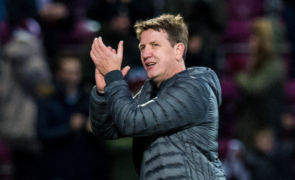 Hearts manager Daniel Stendel