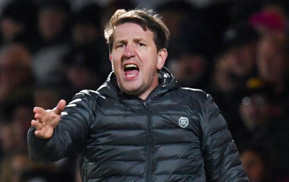 Hearts manager Daniel Stendel