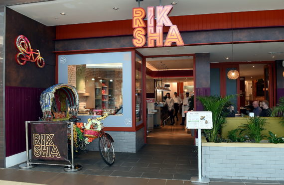 Rik Sha restaurant, Union Square, Aberdeen