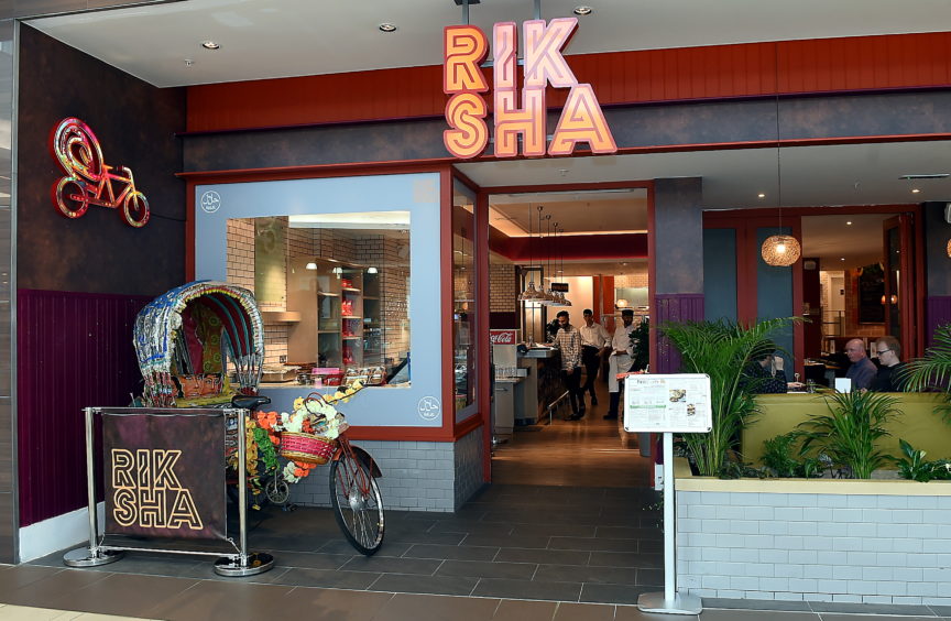 Restaurant of the Week Riksha, Union Square, Aberdeen The Sunday Post