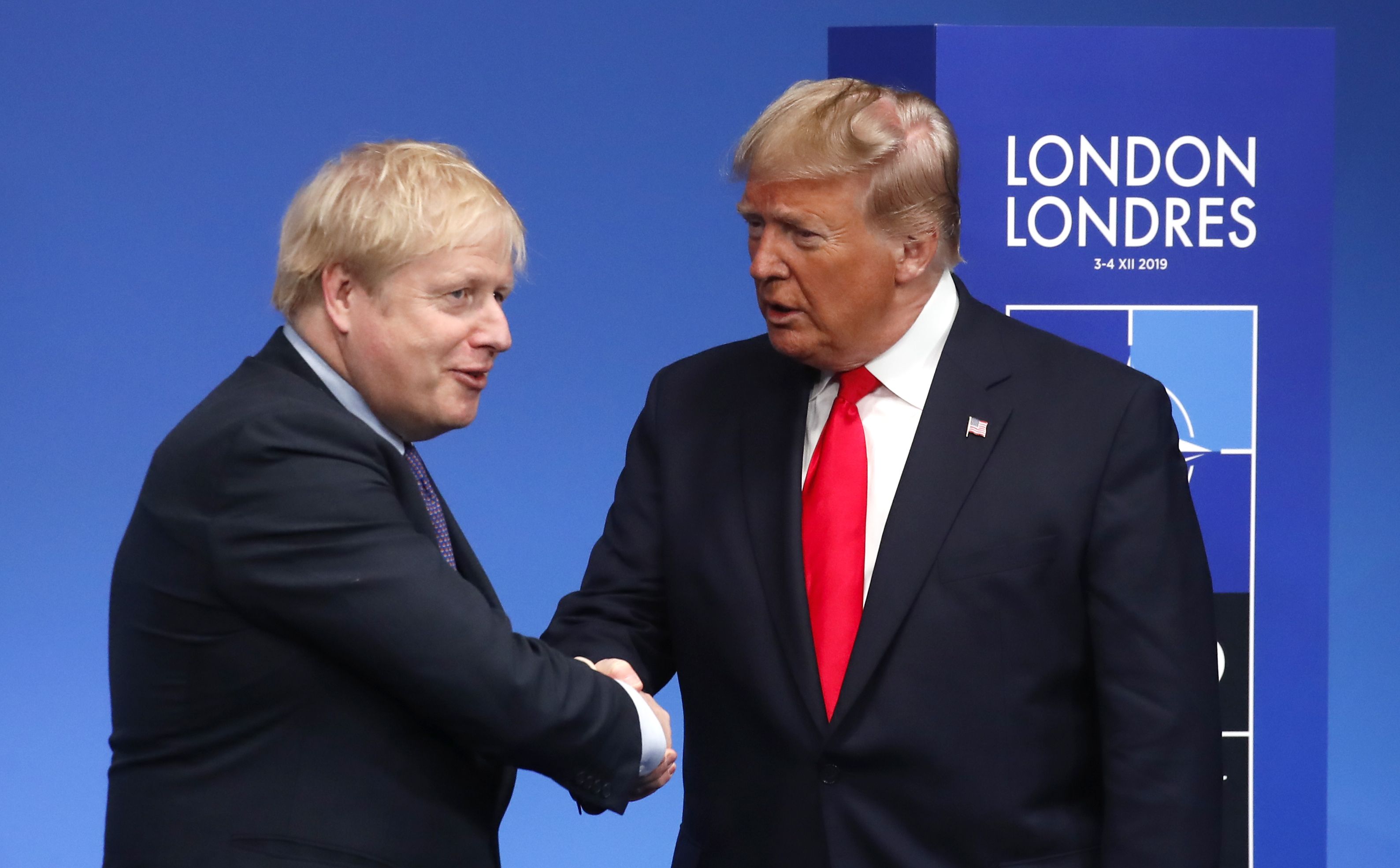 Boris Johnson and Donald Trump