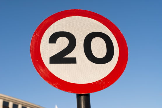 A 20mph limit will be applied across the city's roads