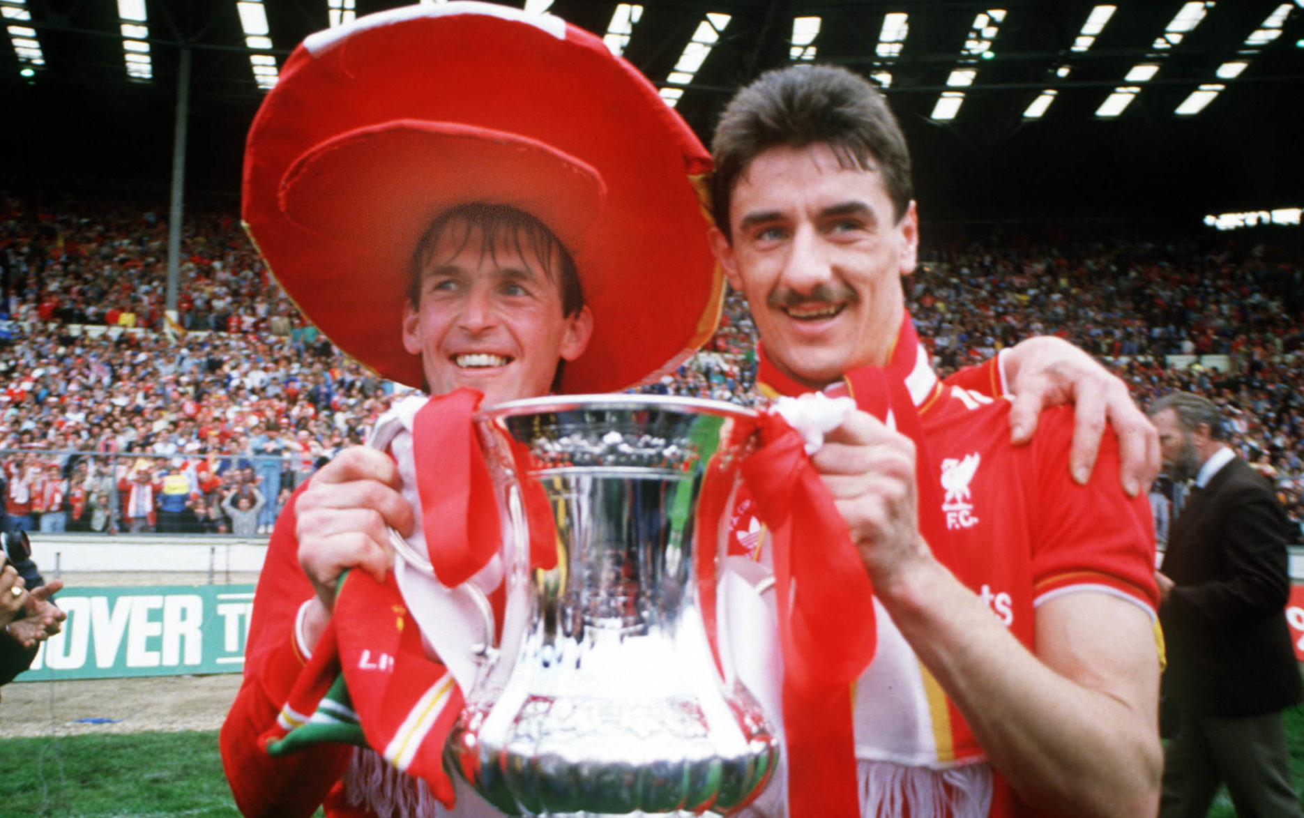 Kenny played with Denis Law and Ian Rush (pictured), and is a fan of Leigh Griffiths and Odsonne Edouard pairing up for Celtic