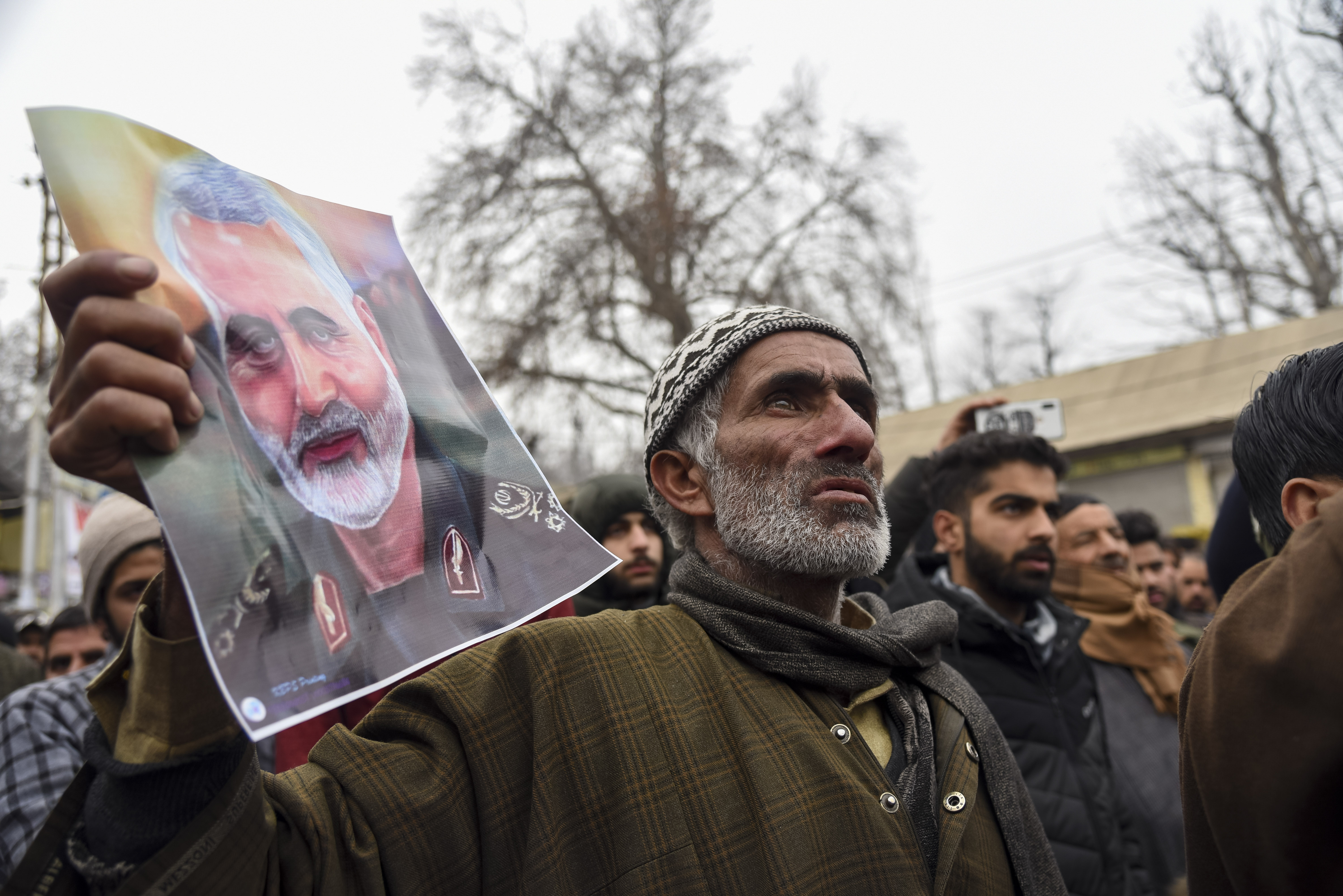 Anti-American protests after the killing of Qassim Soleimani