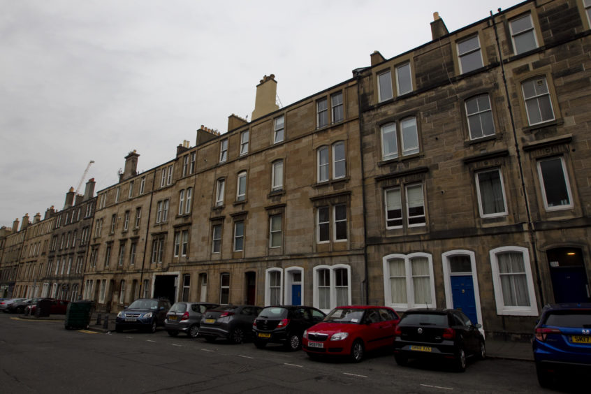 EDINBURGH: Brunswick Street, where Symtomax is registered at No 69