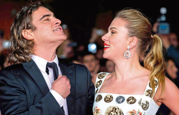 Joaquin Phoenix and Scarlett Johansson are hoping to win big